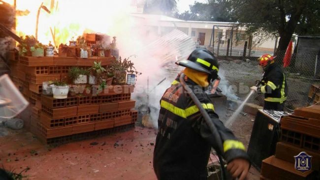 Pérdidas totales por el incendio