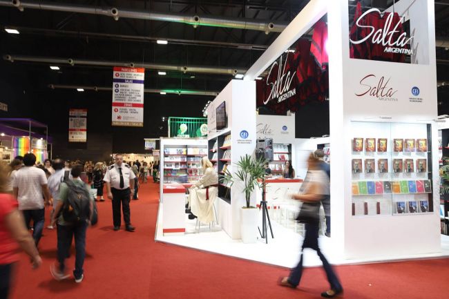 Stand de Salta en la Feria del Libro