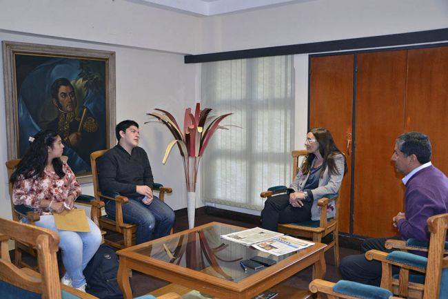 Reunión con la ministra Berruezo