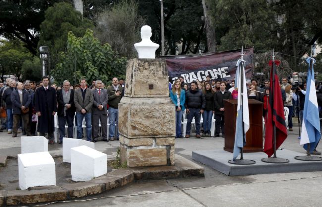 El acto fue en el Hogar Escuela