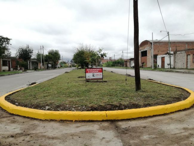 Trabajos en platabandas