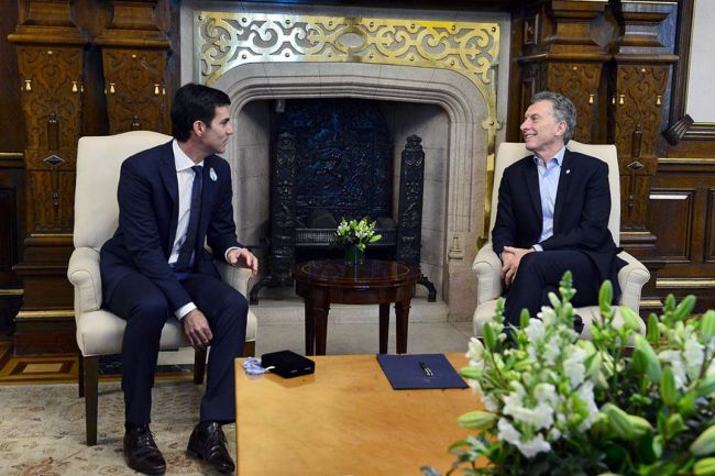 Urtubey con el presidente Macri