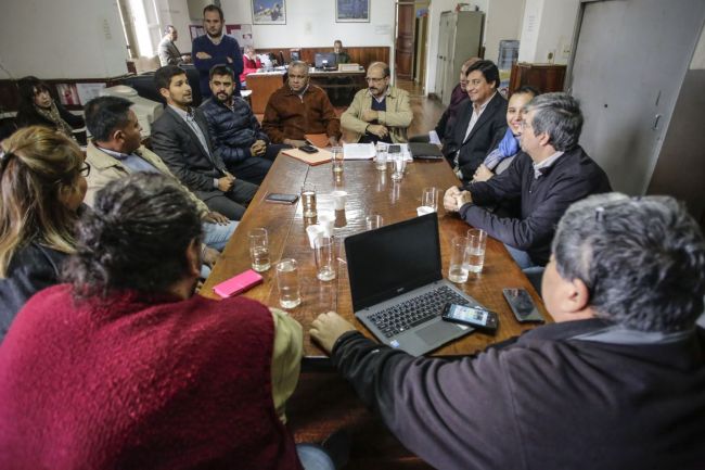 Encuentro en Diputados