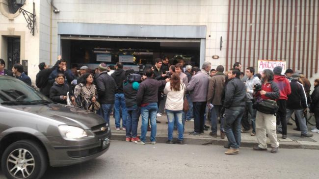 Protesta en Gasnor Crédito foto: ‏@archirocko