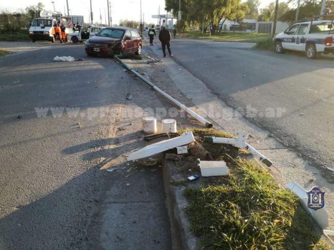 ebrio provocó un accidente