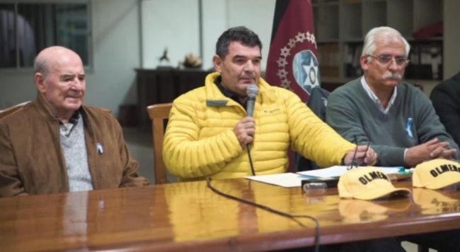 Olmedo y su nuevo partido