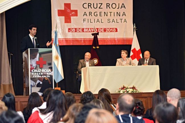 Acto en la Cruz Roja