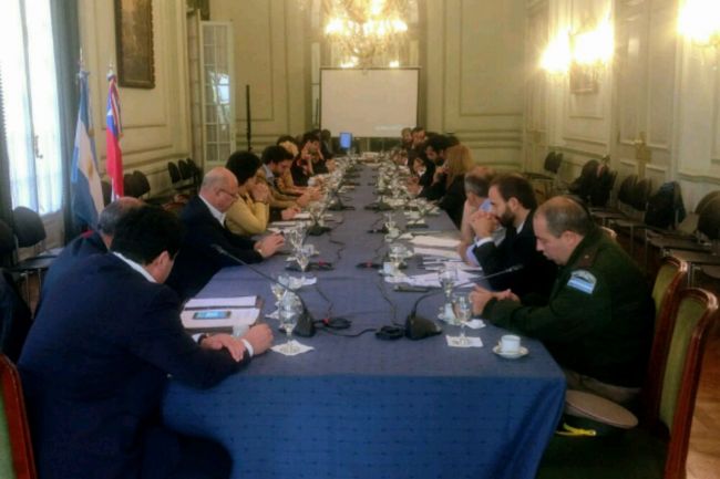 Reunión en Cancillería