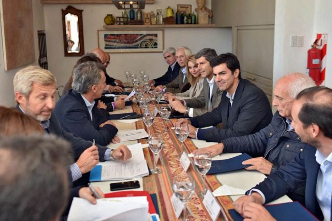 Reunión de ambos gabinetes en Cachi