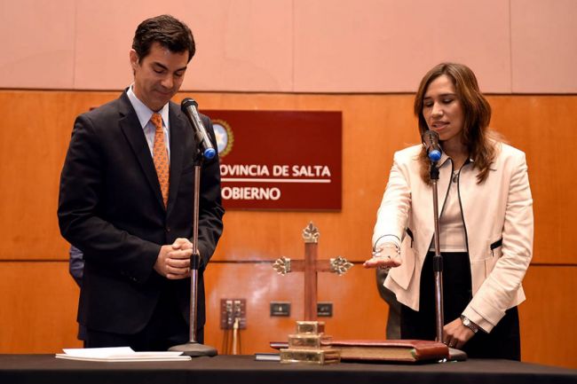 Asume la nueva secretaria de Justicia