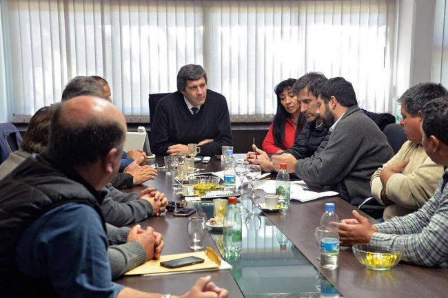 Reunión con transportistas