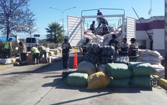 Mercadería decomisada