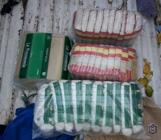 Mercadería sustraída