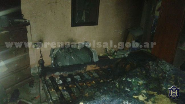 Siniestro en Santa Lucía