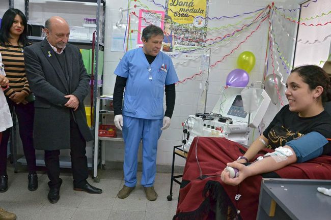 Donación de sangre por aféresis