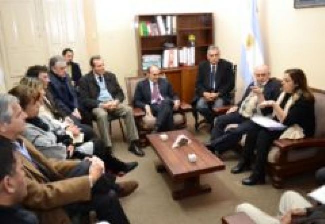 Reunión en el Senado