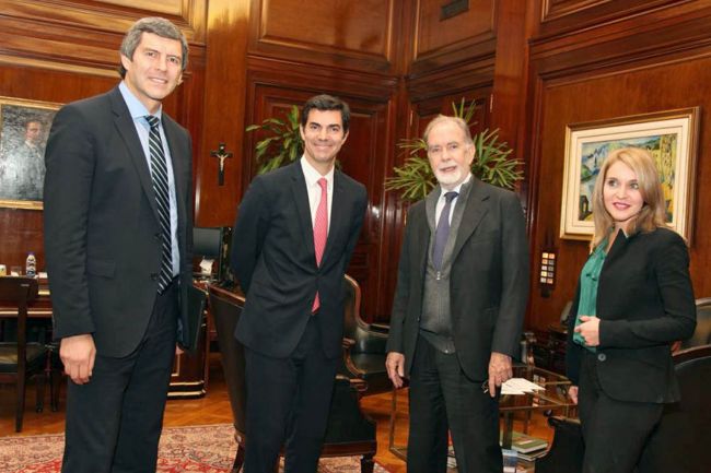 Urtubey con Javier González Fraga