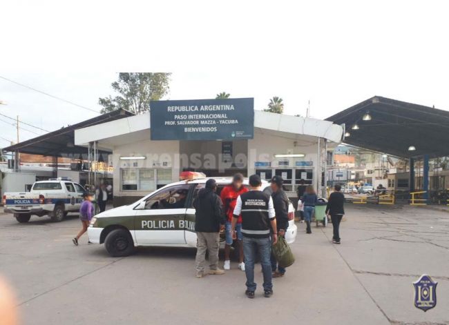 Operativo en la frontera