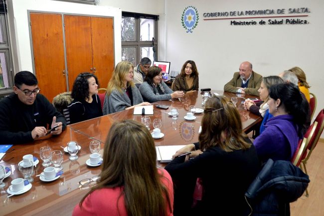 Reunión con responsables de OPS