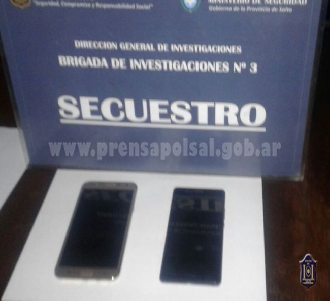 Celulares recuperados