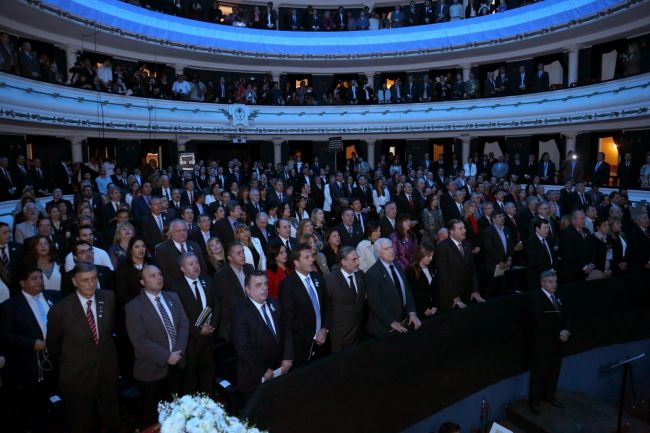 Legisladores salteños presentes