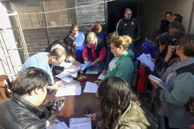 Operativo en Cerrillos