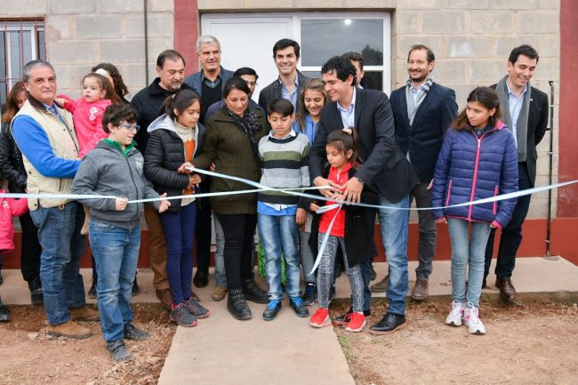 Inauguración de viviendas