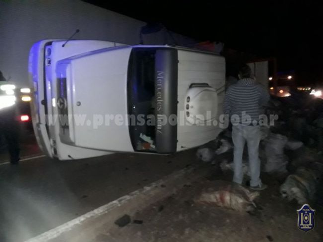 Siniestro en la ruta