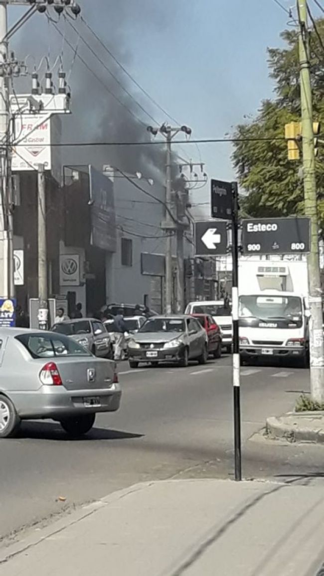 Incendio en ANSeS