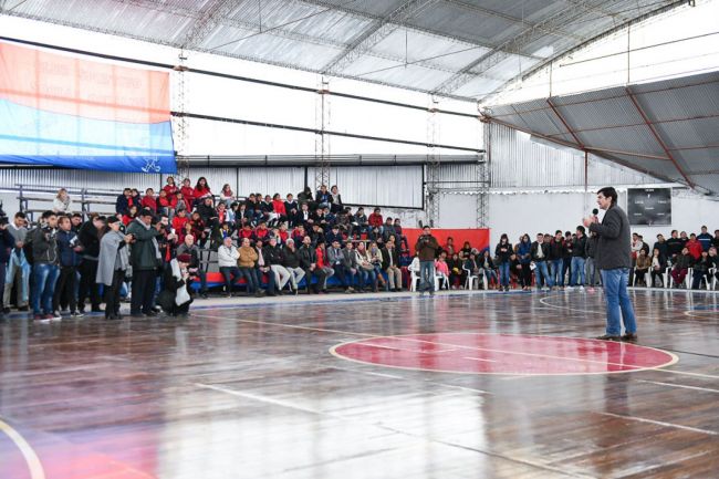 Inauguración en Quijano