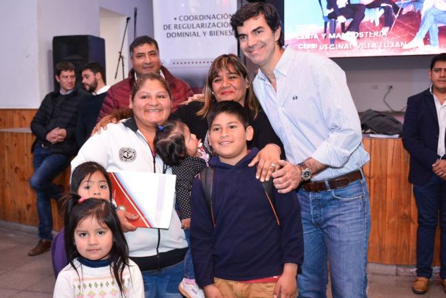 Entrega de escrituras