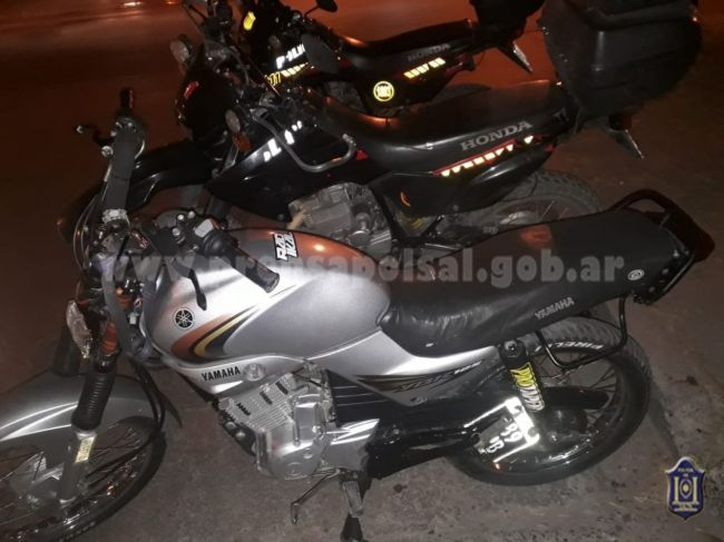 Motos secuestradas
