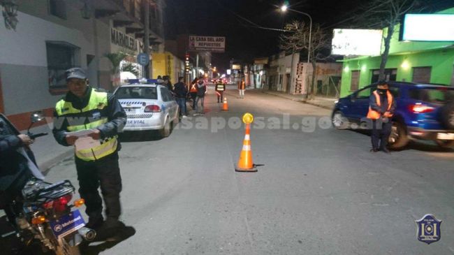 Controles viales en el marco de los operativos