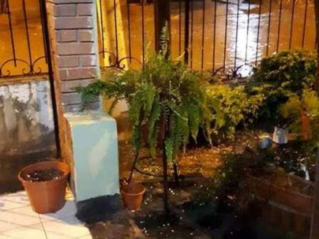 Granizo en Embarcación en pleno agosto