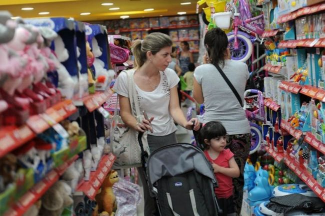 Compras por el día del niño