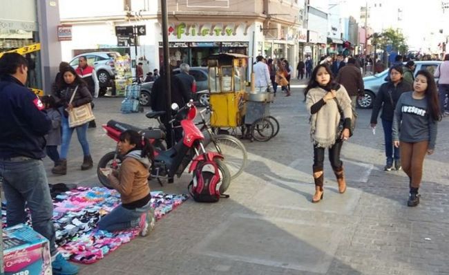 Conflicto con manteros