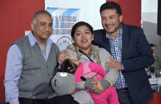 Una beneficiaria preadjudicada