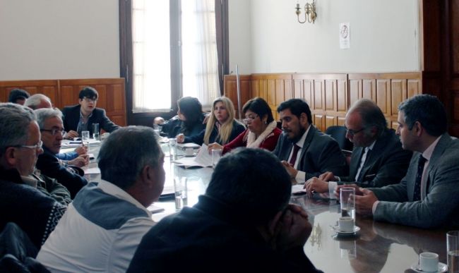 Reunión en Diputados con magistrados