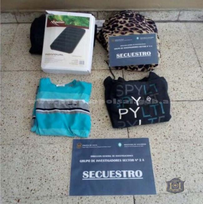 Algunas de las propiedades recuperadas