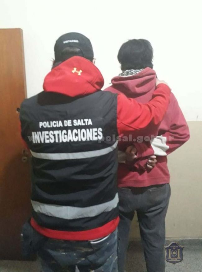 Uno de los detenidos