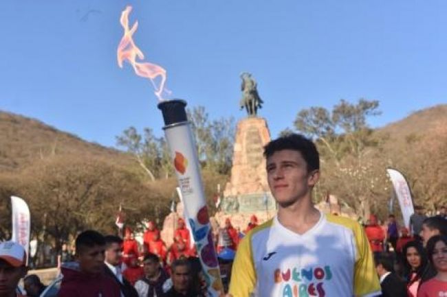 La antorcha olímpica en Salta