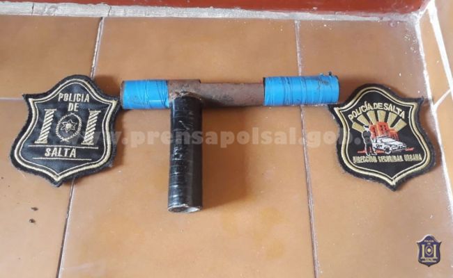 El arma de fabricación casera