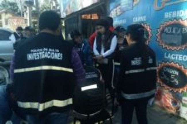 Allanamiento en Vaqueros