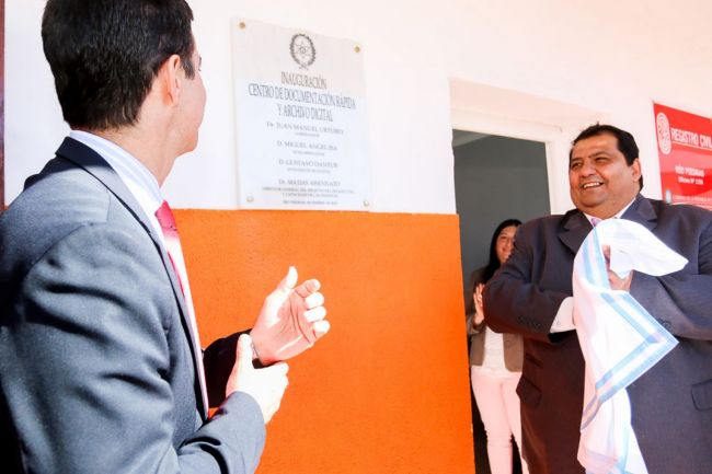 Acto de inauguración del CDR