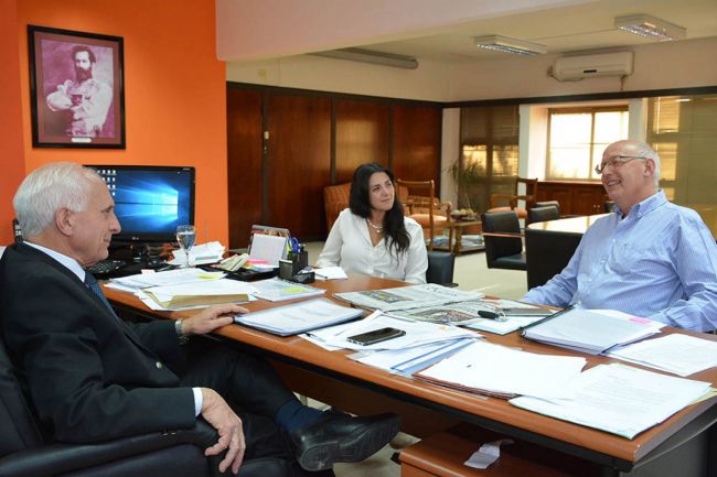 López Arias con Falú