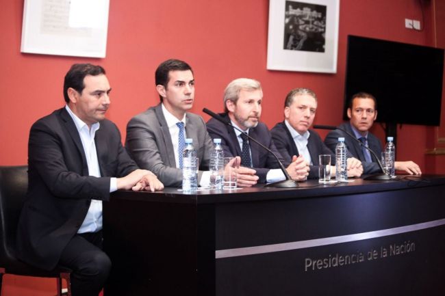 Conferencia de prensa tras la reunión con Macri