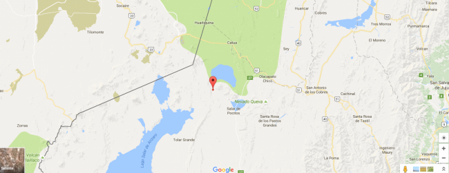 El lugar de los sismos