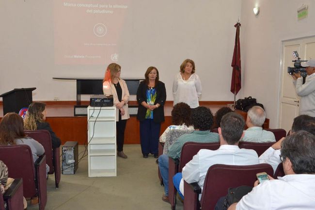 Trabajo contra el paludismo