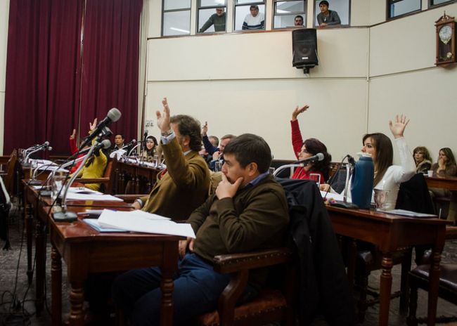 Votación en el Concejo