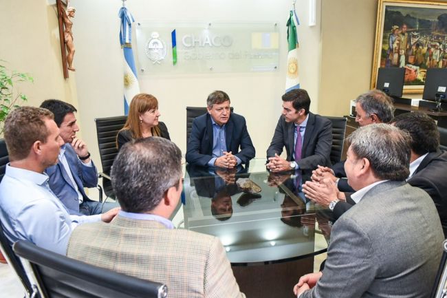 Urtubey con el gobernador de Chaco